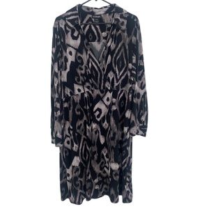 Lane & Bryant Surplice Longsleeved Wrap Dress